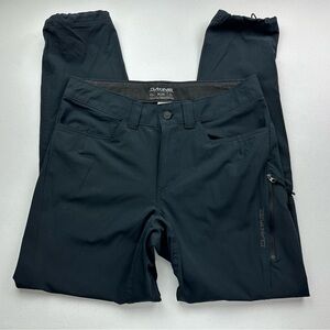 Dakine Leeward Biker Pants Mens M Black Cycling Water Resistant Stretch